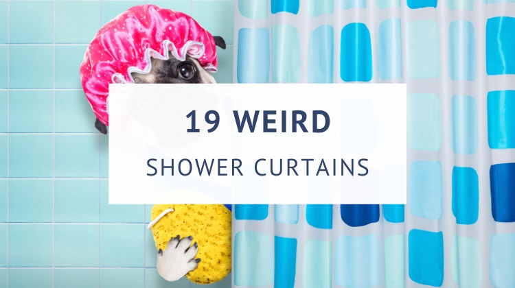 Funny and weird shower curtains