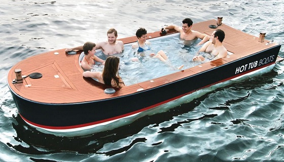 Hot Tub Boat Hot Tub Boat